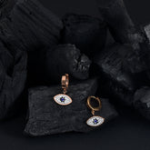 Evil Eye Dangle Earrings