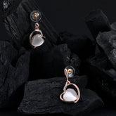 Heart Shape Drop Earrings For Women