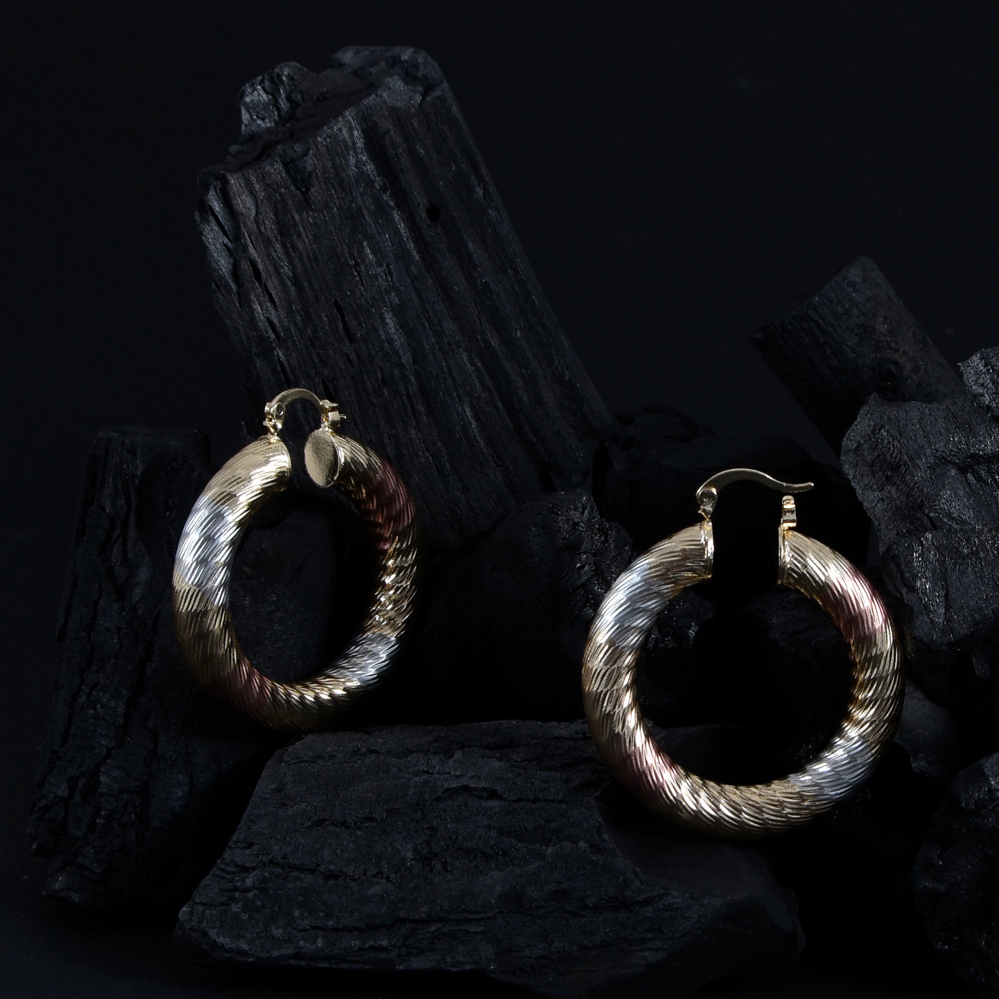 Huggie Hoop Earrings (Gold and Silver)